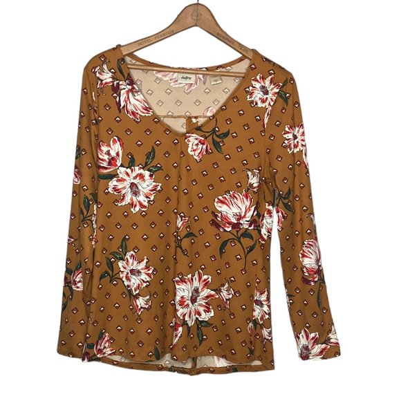 Daytrip‎ Buckle Small S Mustard Yellow Brushed Knit Stretch V-Neck Open Back Top - Picture 1 of 4